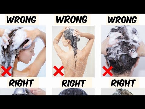 Common Hair-Washing Mistakes We All Make -Learn Professional Way To Wash Your Hair