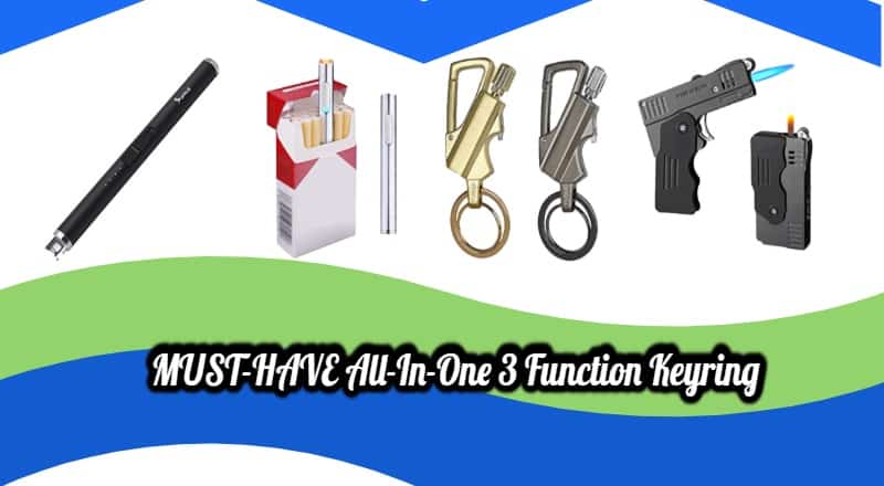 MUST-HAVE Gift All-In-One 3 Function Keyring