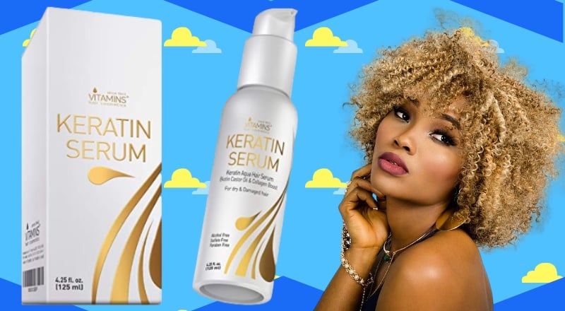 VITAMINS Keratin Protein Hair Serum