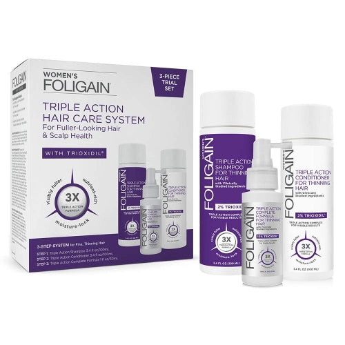 Thinning Trial Set for Women 3 Piece by Foligain
